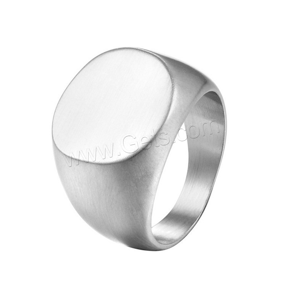 Titanium Steel Finger Ring, plated, polished & different size for choice & for man, more colors for choice, 16mm, Sold By PC