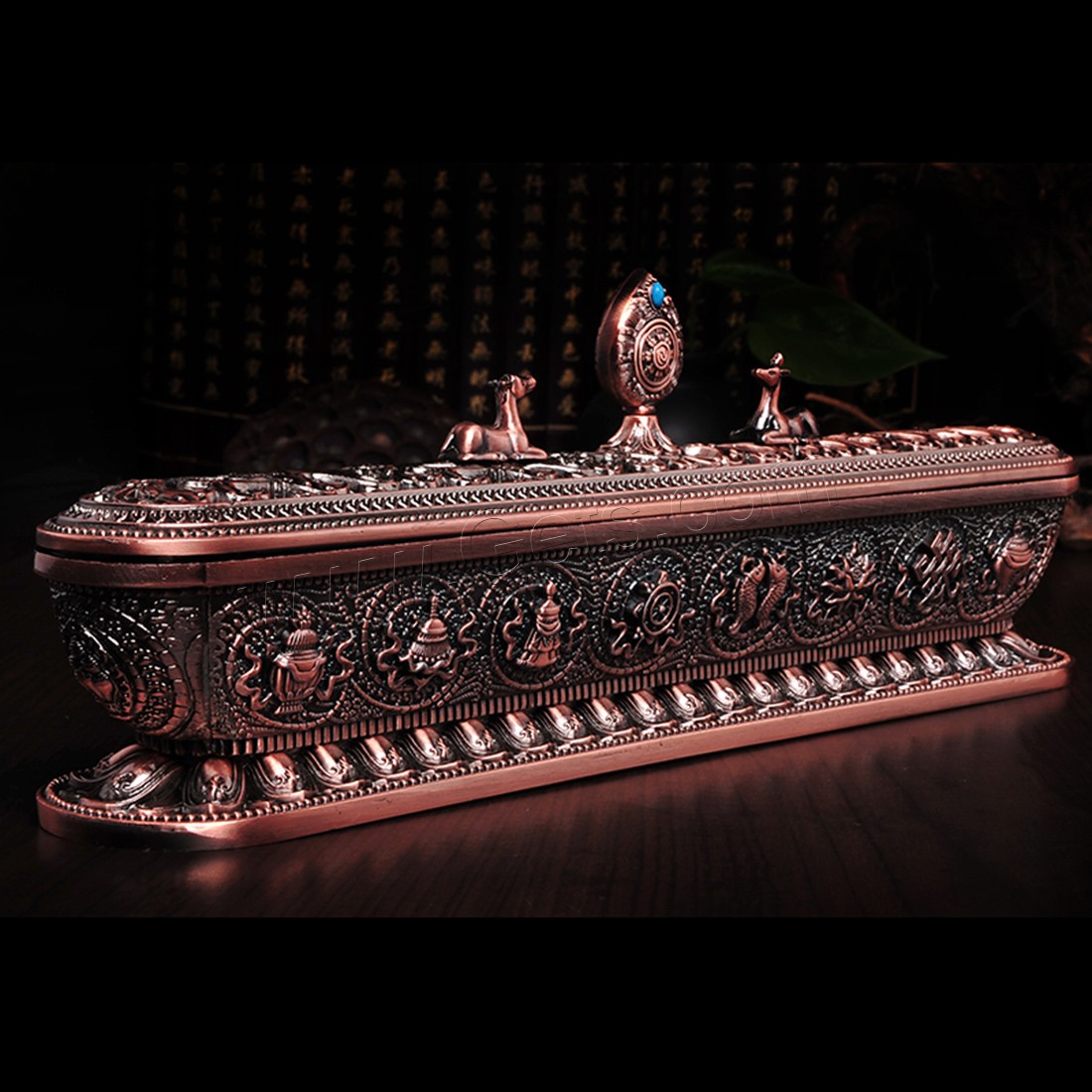 Copper Alloy Incense Burner, plated, different size for choice, more colors for choice, Sold By PC