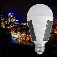 Kunststoff Solar LED Licht, mit Polypropylen, Glühbirne, mit LED-Licht, 65x130mm, verkauft von PC
