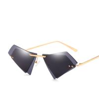 Mode Sonnenbrillen, Zinklegierung, mit PC Kunststofflinse, plattiert, ultraviolette Anti & für Frau, keine, frei von Blei & Kadmium, 150x55x146mm, verkauft von PC