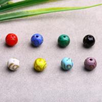 Handgefertigte Lampwork Perlen, handgemacht, gemischt, 10mm, Bohrung:ca. 2mm, verkauft von PC