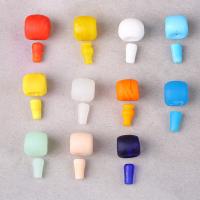 Handgefertigte Lampwork Perlen, handgemacht, gemischt, 31x17x18mm, Bohrung:ca. 2mm, verkauft von PC