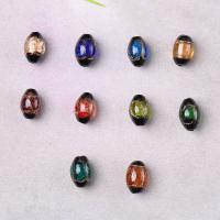 Handgefertigte Lampwork Perlen, handgemacht, gemischt, 16x11x11mm, Bohrung:ca. 2mm, verkauft von PC