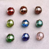 Handgefertigte Lampwork Perlen, handgemacht, gemischt, 11mm, Bohrung:ca. 2mm, verkauft von PC