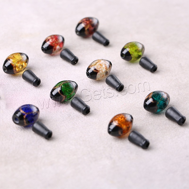 Lampwork Beads, handmade, different size for choice & mixed, Hole:Approx 2mm, Sold By PC