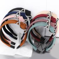 Hair Bands, Cloth, for woman & with rhinestone 40mm 