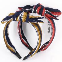 Hair Bands, Cloth, Bowknot, for woman 50mm 