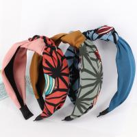Hair Bands, Satin, with Cloth, for woman 70mm 