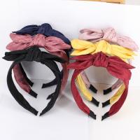 Hair Bands, Satin, Bowknot, for woman 50mm 