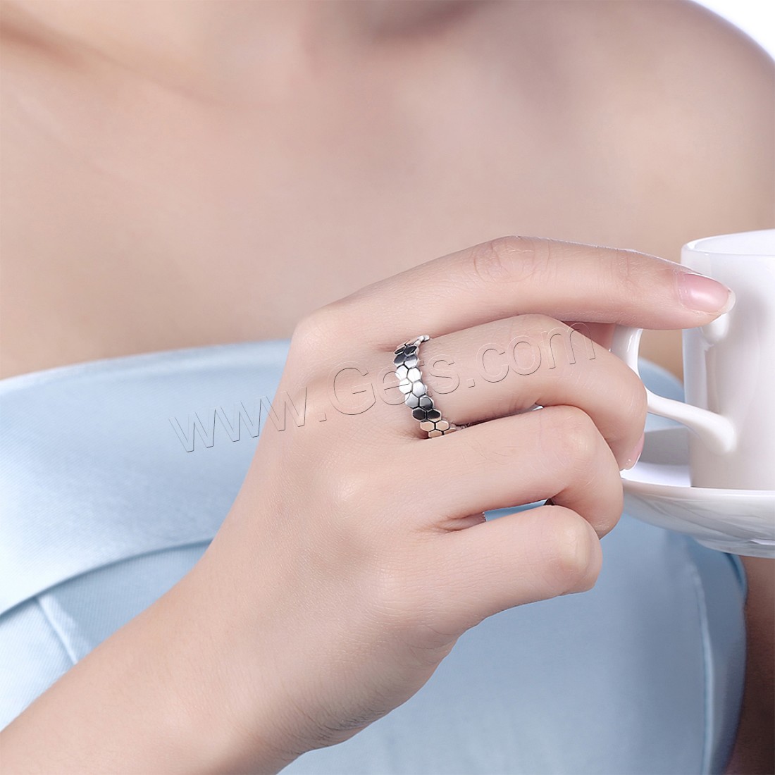 Favourer ® палец кольцо, Таиланд, с 1.9lnch наполнитель цепи, разный размер для выбора & Женский, 5mm, продается PC