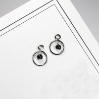 South Sea Shell Drop Earrings, 925 Sterling Silver, with Shell Pearl, platinum plated, hypo allergic & for woman 