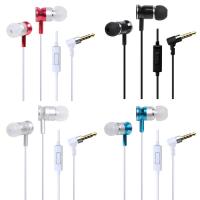 Corded Earphone Earbuds Headphones, TPE, with Aluminum Alloy & Silicone, for cellphone 3.5mm Approx 70.5 Inch 