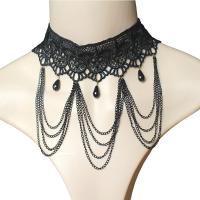 Lace Choker Necklace, for woman 300mm Approx 11 Inch 