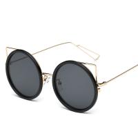 Mode Sonnenbrillen, Zinklegierung, mit PC Kunststofflinse, plattiert, ultraviolette Anti & für Frau, keine, frei von Blei & Kadmium, 135x57x143mm, verkauft von PC