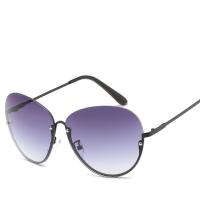 Mode Sonnenbrillen, Zinklegierung, mit PC Kunststofflinse, plattiert, ultraviolette Anti & für Frau, keine, frei von Blei & Kadmium, 139x59x138mm, verkauft von PC