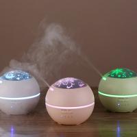 Humidifiers Vaporizer Moistener, ABS Plastic, with Polypropylene(PP) & Wood & PVC Plastic, with Personal Cooling Humidifier & with USB interface & multifunctional & LED 
