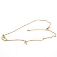 Zinc Alloy Necklace, with 5cm extender chain, Elephant, gold color plated, for woman, lead & cadmium free, 400mm Approx 15.5 Inch 