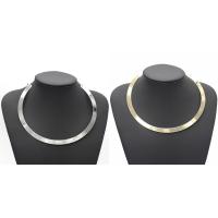 Zinc Alloy Choker Necklace, with 5cm extender chain, plated, for woman lead & cadmium free, 345mm Approx 13.5 Inch 