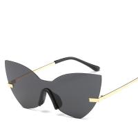Mode Sonnenbrillen, Zinklegierung, mit PC Kunststofflinse, plattiert, ultraviolette Anti & für Frau, keine, frei von Blei & Kadmium, 136x53x140mm, verkauft von PC