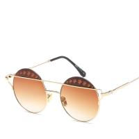 Mode Sonnenbrillen, Zinklegierung, mit PC Kunststofflinse, plattiert, ultraviolette Anti & für Frau, keine, frei von Blei & Kadmium, 151x53x135mm, verkauft von PC