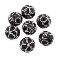 Acrylic Beads, Round, 9mm Approx 2.5mm, Approx 