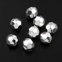 Acrylic Beads, faceted, 8mm Approx 1mm, Approx 