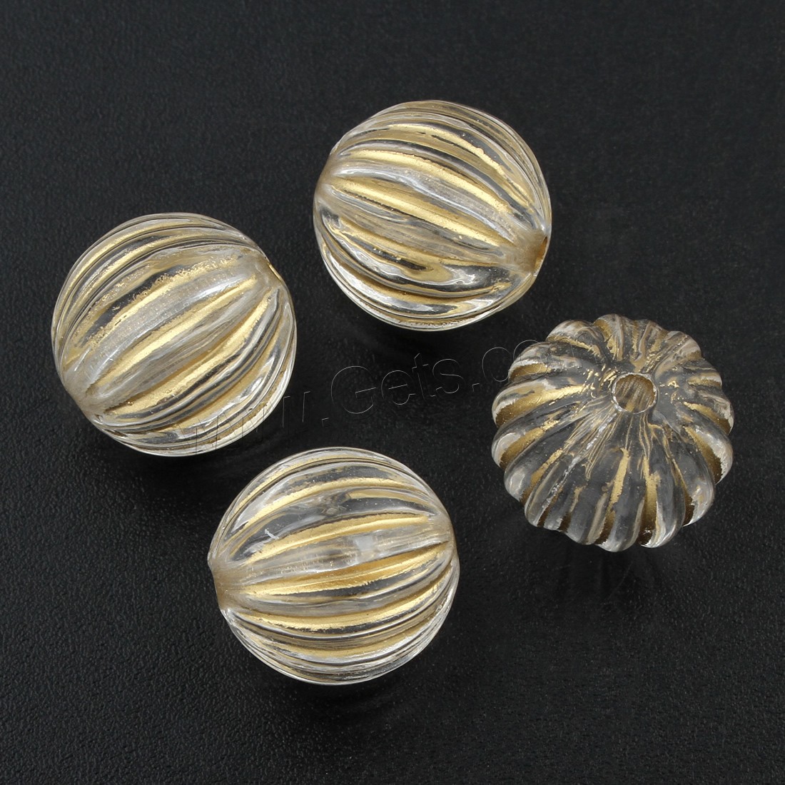 Acryl Perle, verschiedene Größen vorhanden, Bohrung:ca. 1, 1.5, 2mm, verkauft von Tasche