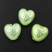 Acrylic Beads, Heart Approx 1mm, Approx 