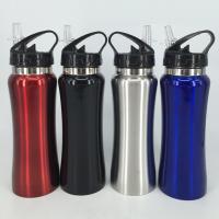 Water Bottles & Cups, 201 Stainless Steel, with Plastic, with painted 