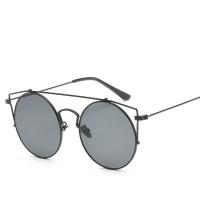 Fashion Sunglasses, Zinc Alloy, with PC plastic lens, plated, anti ultraviolet & for woman lead & cadmium free 