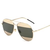 Mode Sonnenbrillen, Zinklegierung, mit PC Kunststofflinse, plattiert, ultraviolette Anti & für Frau, keine, frei von Blei & Kadmium, 145x55x141mm, verkauft von PC