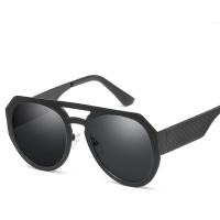 Mode Sonnenbrillen, Zinklegierung, mit PC Kunststofflinse, plattiert, ultraviolette Anti & unisex, keine, frei von Blei & Kadmium, 142x55x129mm, verkauft von PC