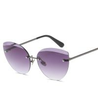 Mode Sonnenbrillen, Zinklegierung, mit PC Kunststofflinse, plattiert, ultraviolette Anti & für Frau, keine, frei von Blei & Kadmium, 140x57x137mm, verkauft von PC