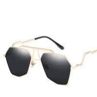 Mode Sonnenbrillen, Zinklegierung, mit PC Kunststofflinse, plattiert, ultraviolette Anti & unisex, keine, frei von Blei & Kadmium, 152x51x138mm, verkauft von PC