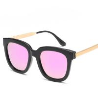 Fashion Sunglasses, Zinc Alloy, with PC plastic lens, gold color plated, anti ultraviolet & Unisex lead & cadmium free 