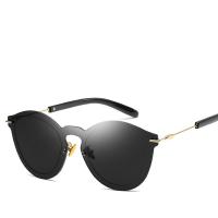 Mode Sonnenbrillen, Zinklegierung, mit PC Kunststofflinse, plattiert, ultraviolette Anti & unisex, keine, frei von Blei & Kadmium, 148x56x152mm, verkauft von PC