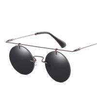 Mode Sonnenbrillen, Zinklegierung, mit PC Kunststofflinse, plattiert, ultraviolette Anti & unisex, keine, frei von Blei & Kadmium, 132x48x128mm, verkauft von PC