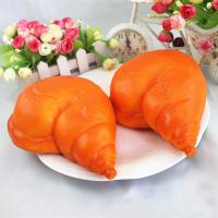 Missley Relieve Stress Squishy Toys, PU Leather, Chicken Drumstick 