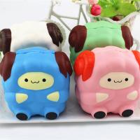 Missley Relieve Stress Squishy Toys, PU革(ポリ塩化ビニール、ポリウレタン), 羊, 無色 5パソコン/バッグ, 売り手 バッグ