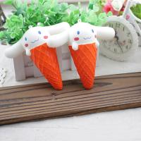 Missley Relieve Stress Squishy Toys, PU Leather, Ice Cream 