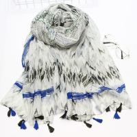 Модные шали, Хлопок Ткань, Прямоугольная форма, различные модели для выбора & Женский продается Strand