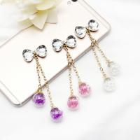 Mobile Phone DIY Decoration, Zinc Alloy, with Crystal & Glass, gold color plated, faceted 