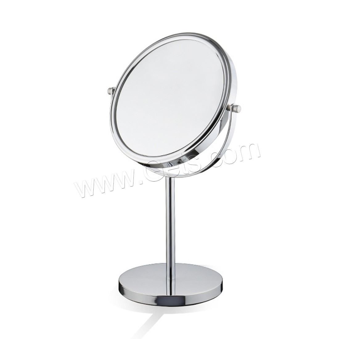 Iron Cosmetic Mirror, 鉄, とともに ガラス, 回転式 & 異なるサイズの選択 & 両面, 売り手 パソコン