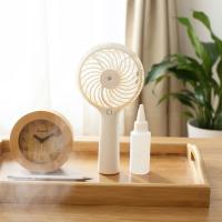 ABS Plastic Mini Fan, with Personal Cooling Humidifier & with USB interface 