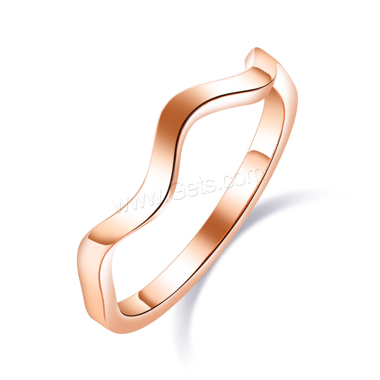 チタン鋼の指環, チタン鋼, メッキ, 異なるサイズの選択 & 女性用, 無色, 2.5mm, 売り手 パソコン