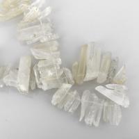 Natural Clear Quartz Beads, 4-14x15-45x4-14mm Approx 1.5mm Approx 15.5 Inch, Approx 