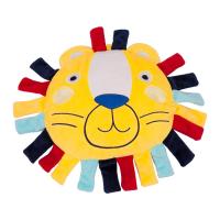 Throw Pillow, PP Cotton, with Plush, Lion, Washable & for baby 