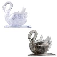 Dimensional Puzzle, ABS Plastic, Swan, with LED light & for children 