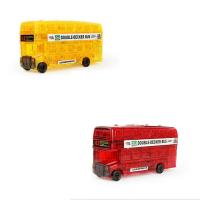 Dimensionales Puzzle, ABS Kunststoff, Bus, für Kinder, keine, 115x53x32mm, 130x180x75mm, verkauft von PC