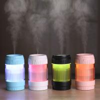 Humidifiers Vaporizer Moistener, ABS Plastic, with Polypropylene(PP) & Silicone, anion & 2-8hours\' timing & over-dry protection & with USB interface & with LED light, Random Color 
